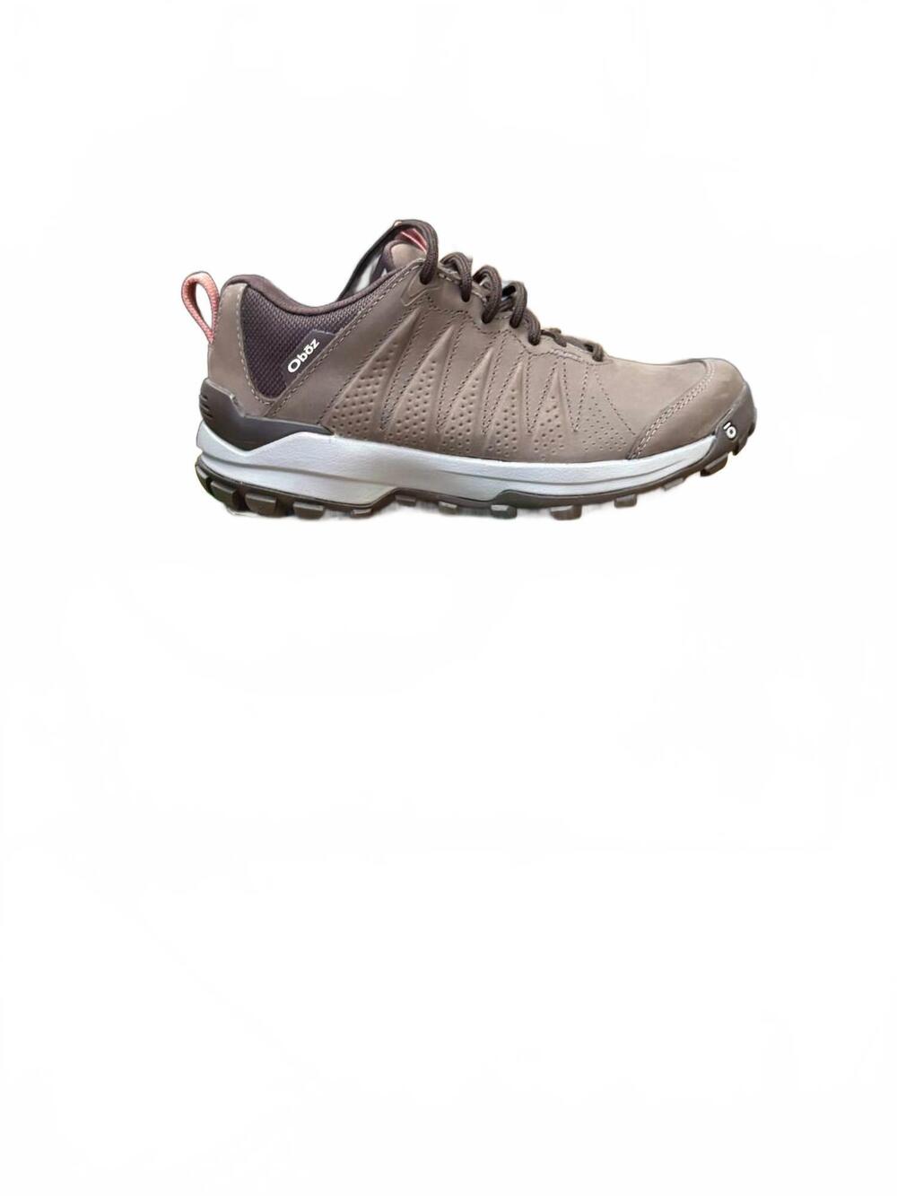 NEW OBOZ women's sypes low leather b-dry waterproof hiking shoes in peppercorn